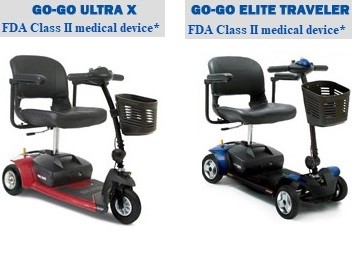 Pride Go Go and Jazzy Mobility products